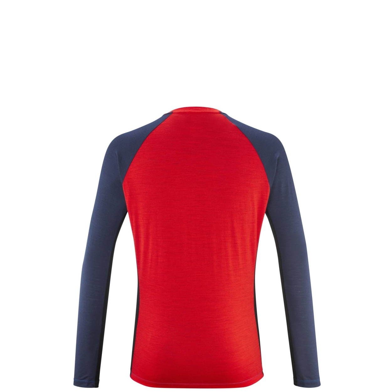 Trilogy Wool TS LS M, rouge/noir