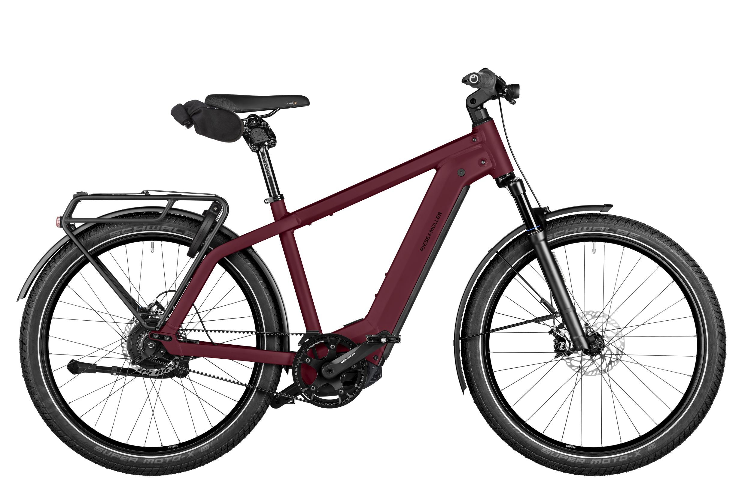 Charger4 GT vario SELECT, 46 cm, dark red matt,