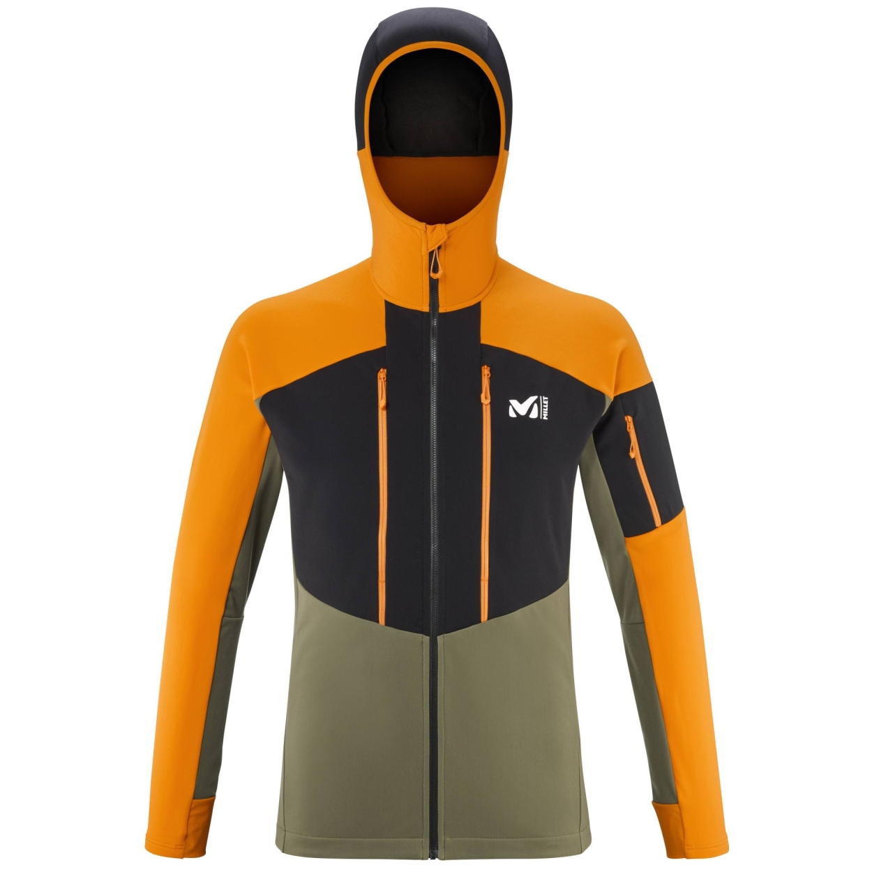 Pierra Ment Hoodie M, ivy/maracuja