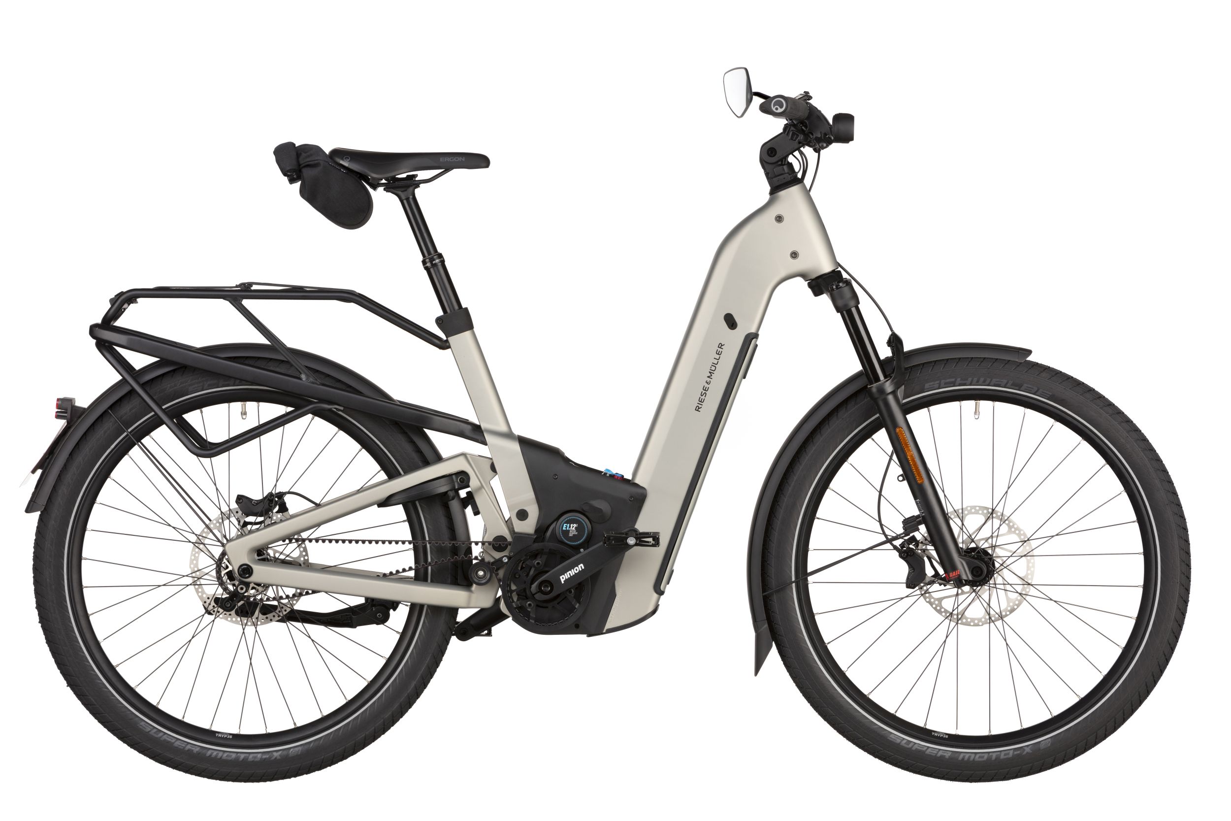 Homage5 pinion, 47 cm, warm silver, 800 Wh,