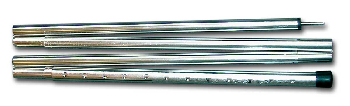 Tarppole 180-218cm, Aluminium 19mm